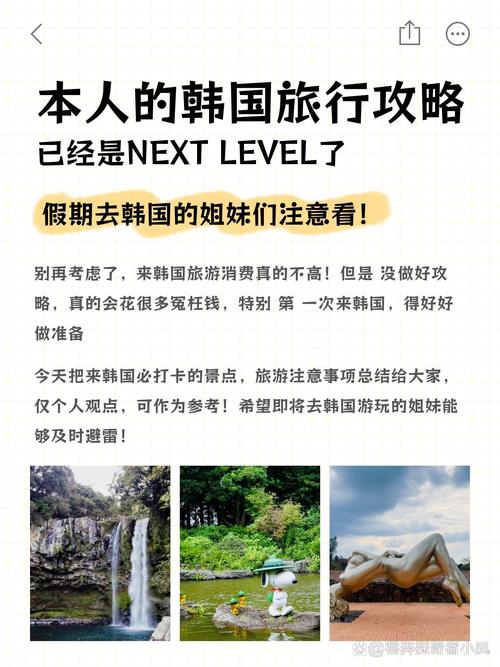 去过韩国旅游的人或导游请进