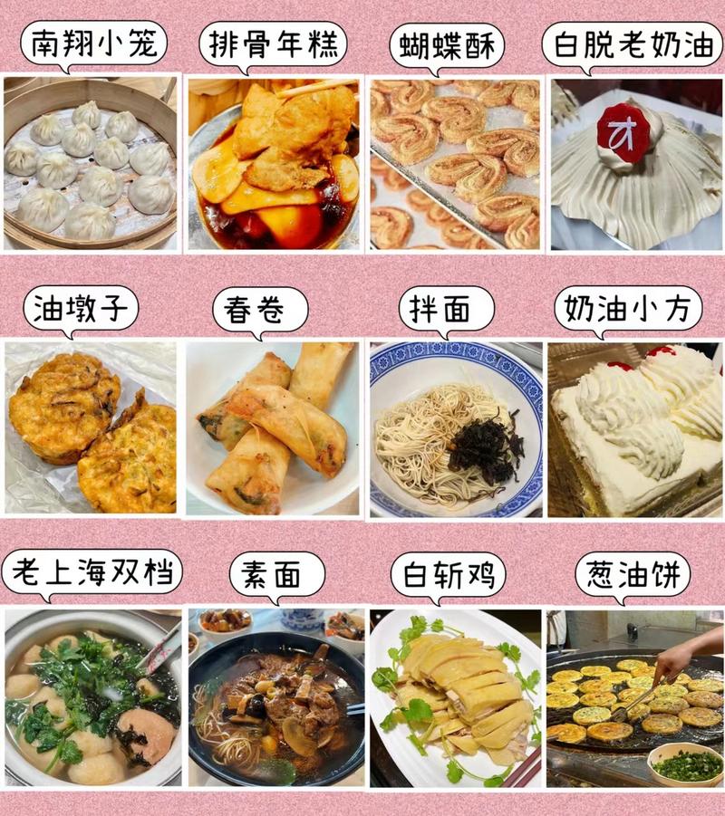 上海市内特色美食有哪些在什么地方能吃到