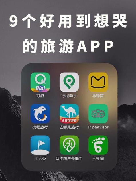 推荐几个旅游的APP