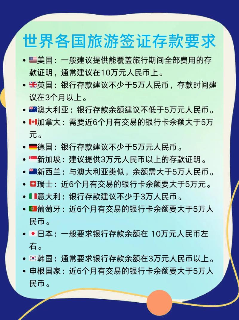 退休人员美国旅游签证需多少钱的财产证明